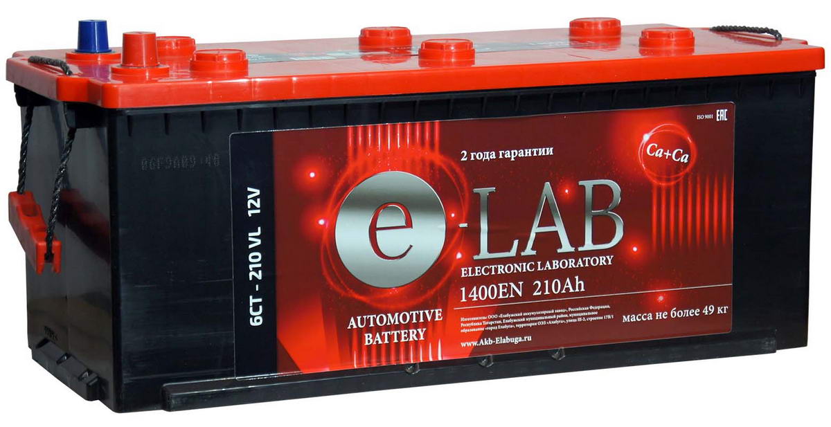Аккумулятор ELAB 6СТ